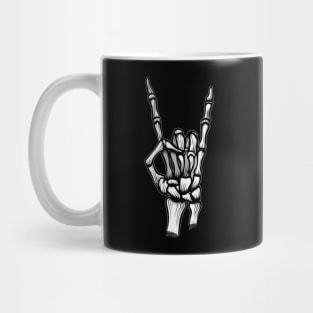 Skull hand Rock n' Roll Mug